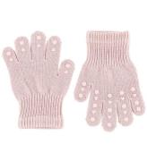 GoBabyGo Handskar - Stickad - Soft Rosa m. Snygg