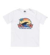 Quiksilver T-shirt - Ridning idag - Vit