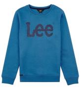 Lee Sweatshirt - Wobbly Graphic - StjÃ¤rna Sapphire