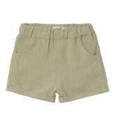 Lil' Atelier Shorts - Loose - NmmDolie - Moss Grey