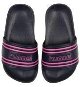 Hummel Strandsandaler - HMLPool Slide - MarinblÃ¥