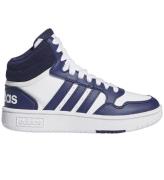 adidas Performance Skor - Hoops 3.0 Mid K - Vit/BlÃ¥