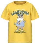 Name It T-shirt - NmmVux - Yarrow/California