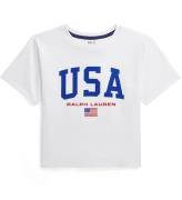 Polo Ralph Lauren T-shirt - Beskuren - Vit m. USA