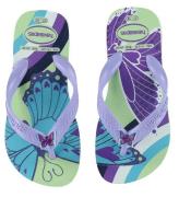 Havaianas Flip-Flops - Kids Fantasy - Citronella/LilacBree