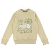 The North Face Sweatshirt - Grafik - Grus/Forest Olive