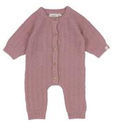 Lil' Atelier Onesie - Stickad - NbfDaimo - Nostalgi Rose