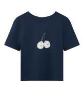 LMTD T-shirt - NlfFerry - Marinblå Blazer m. Cherry