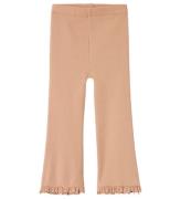 Lil' Atelier Leggings - NmfGago Cows - Mahogany Rose