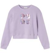 Name It Sweatshirt - Beskuren - NkfJamsine - Purple Rose m. Pali