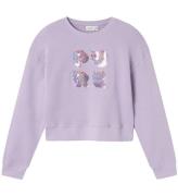 Name It Sweatshirt - NkfJamsine - Purple Rose