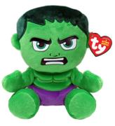 Ty Gosedjur - Beanie Bebisar - 17 cm - Marvel Hulk