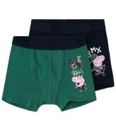 Name It Boxershorts - NmmJetsu Peppa Pig - 2-pack - Dark Sapphir