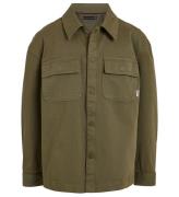 Tommy Hilfiger Skjorta - Utility Overshirt - Utility Olive