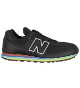 New Balance Skor - 574 - Svart/Neo LÃ¥ga