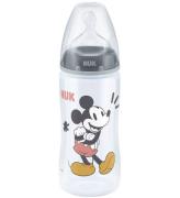 Nuk Nappflaska - First Choice+ - M - 300ml - Mickey Mouse GrÃ¥