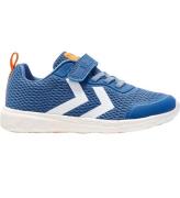 Hummel Skor Actus Recycled Jr - Blue/Yellow