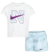 Nike Shortsset - Shorts/T-shirt - Glaciär Blue