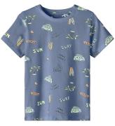 Name It T-shirt - NmmPfasak - Wild Vind m. Tryck