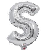 Decorata Party Folieballong - 31 cm - S - Silver