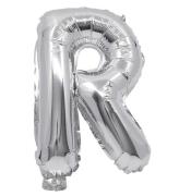 Decorata Party Folieballong - 35 cm - R - Silver