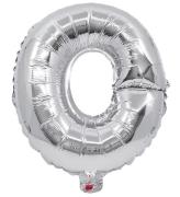 Decorata Party Folieballong - 32 cm - O - Silver