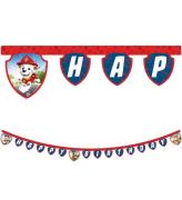 Decorata Party Happy Födelsedag Banner - Paw Patrol Räddningshjä