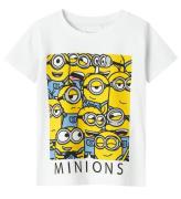 Name It T-shirt - NmmJul Minions - Bright White