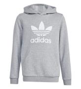 adidas Originals Hoodie - Trefoil - GrÃ¥