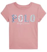 Polo Ralph Lauren T-shirt - Kittlad Rosa m. Polo