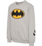 Hummel Sweatshirt - hmlBatman Dos - LjustgrÃ¥melerad m. Gul