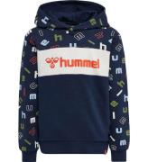 Hummel Hoodie - Hml Letters - Black Iris