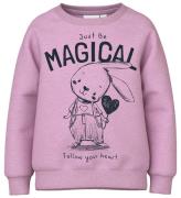 Name It Sweatshirt - NmfVeda - Pastel Lavender/Magical