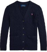 Polo Ralph Lauren Cardigan - Stickad - MarinblÃ¥