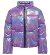 Kids Only Vadderad jacka - KogCeline - Purple Opulence/Metalic