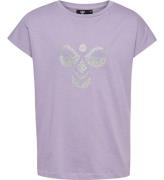 Hummel T-shirt - HmlDiez - Lavender GrÃ¥