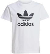 adidas Originals T-shirt - Trefoil - Vit