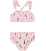 Name It Bikini - NmfZamar - Parfait Pink m. SjÃ¶hÃ¤star