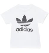 adidas Originals T-shirt - Trefoil - Vit