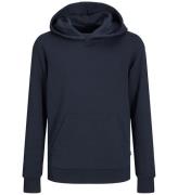 Jack & Jones Hoodie - Noos - JjeBradley - MarinblÃ¥ Blazer