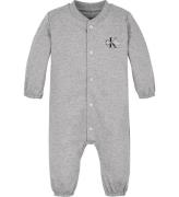 Calvin Klein Onesie - Monogram - Grey Heather