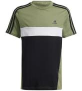 adidas Performance T-shirt - J 3S TIB T - Army/Svart/Vit