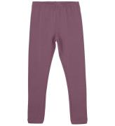 Minymo Leggings - Black Plum