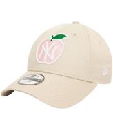 New Era Keps - 9Fyrtio - Apple - New York Yankees - Light Beige