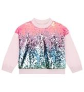 Billieblush Sweatshirt - Rosa Pale/Glitter