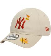 New Era Keps - 9Fyrtio - Apple - New York Yankees - Light Beige