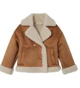 Lil' Atelier Jacka m. Teddyfleece - NmnNolo - FÃ¶rstenad Oak