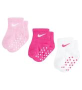 Nike Strumpor - 3-pack - Halkfritt - Vit/Rosa