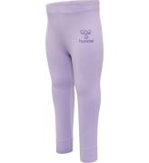 Hummel Leggings - HmlMino Tights - Lavender GrÃ¥