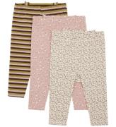 Hust and Claire Leggings - 3-pack - Liva - Dusty Rose